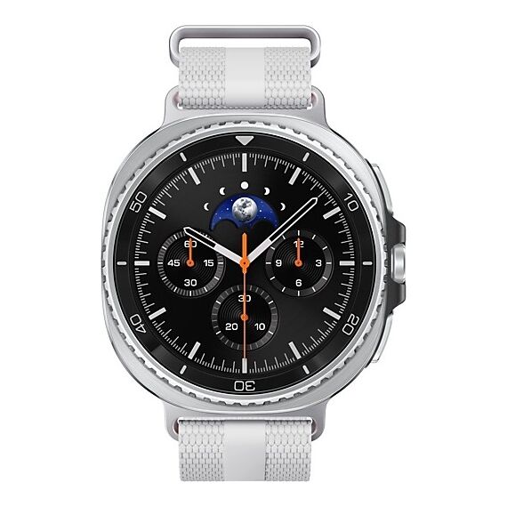 Galaxy Watch8 Classic | 46 мм | 4G LTE | Black | Athleisure/White | S/M, Размер: 46 мм, Цвет: Black, Тип ремешка: Athleisure, Цвет ремешка: White, Размер ремешка: S/M, Подключение часов: Bluetooth / Wi-Fi + 4G LTE, изображение 2